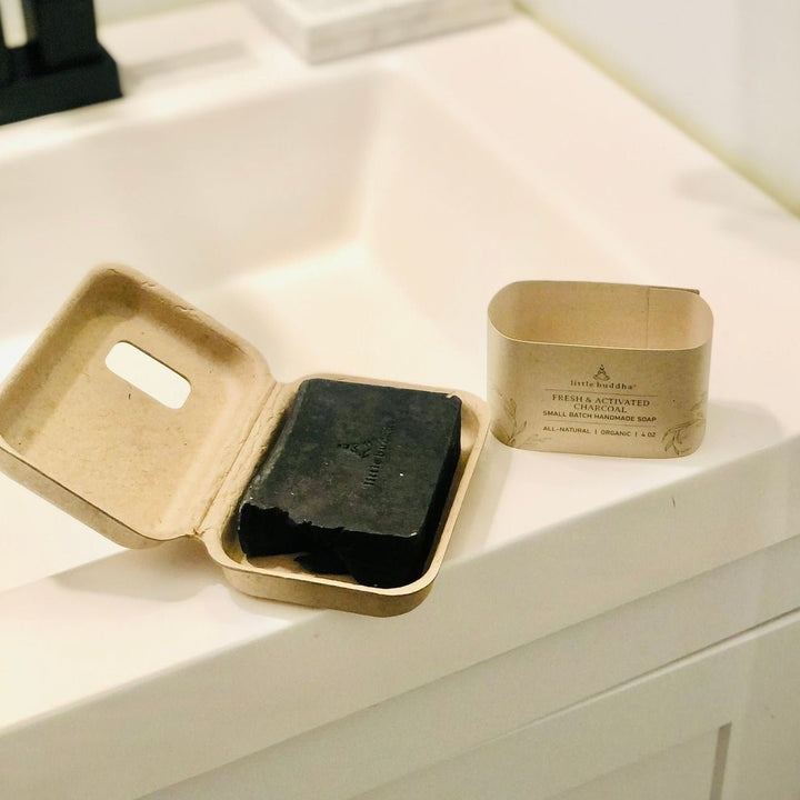 Activated Charcoal Goat's Milk Soap - Echo Market