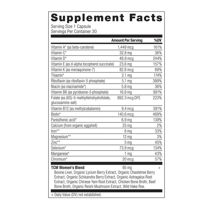 Ancient Multivitamin Women's TCM Once Daily - Echo Market