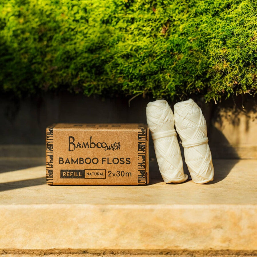 Bamboo Floss Refill 2 Pack | Vegan - Echo Market