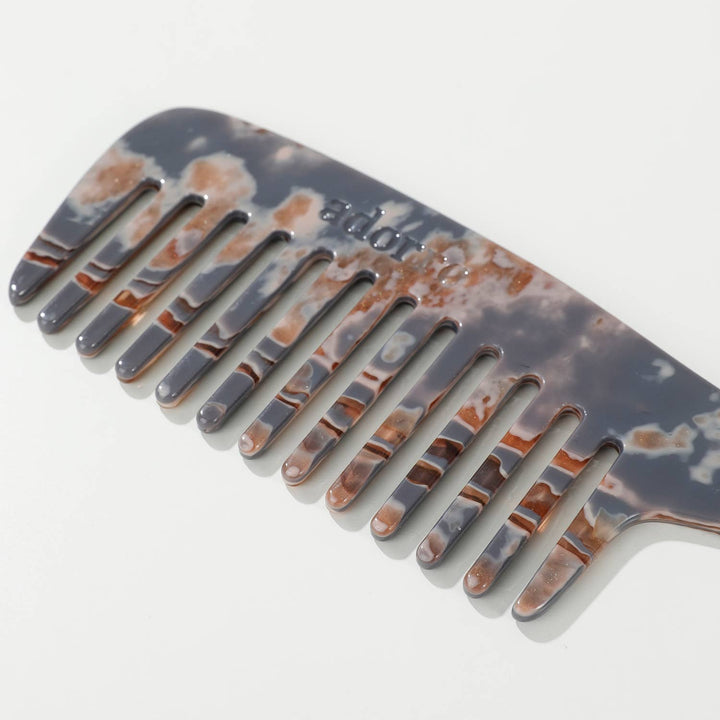 Calacatta Comb | Wide Tooth Hair Comb - Echo Market