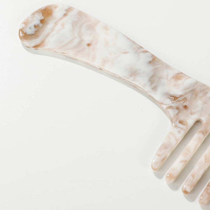 Calacatta Comb | Wide Tooth Hair Comb - Echo Market