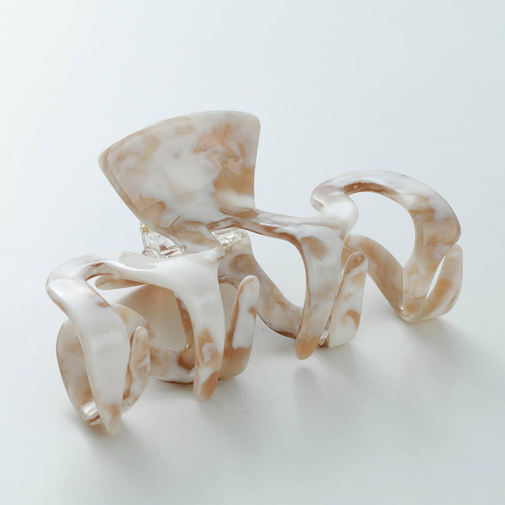 Calacatta Gold | Large Claw Clips - Echo Market