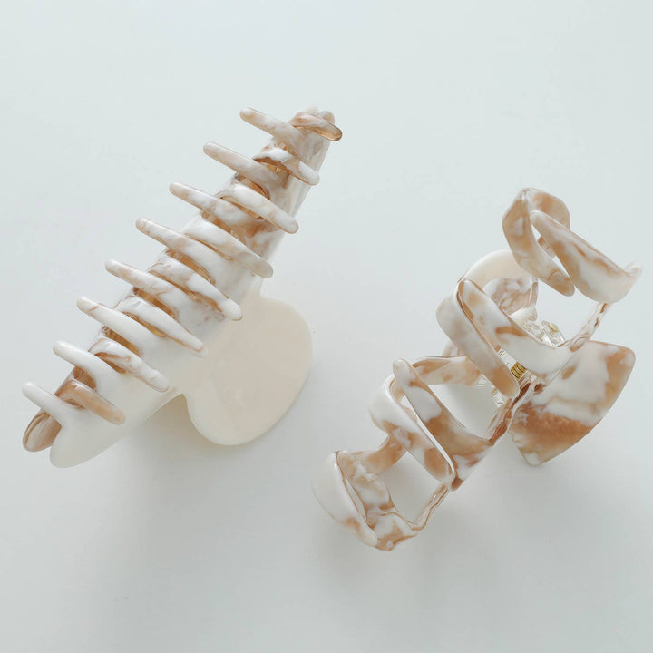 Calacatta Gold | Large Claw Clips - Echo Market