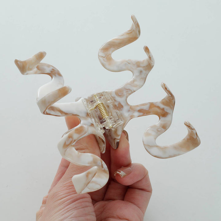 Calacatta Gold | Large Claw Clips - Echo Market