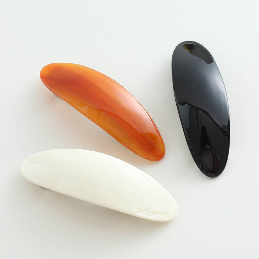 Charlotte | Classic Curved French Barrette - Echo Market