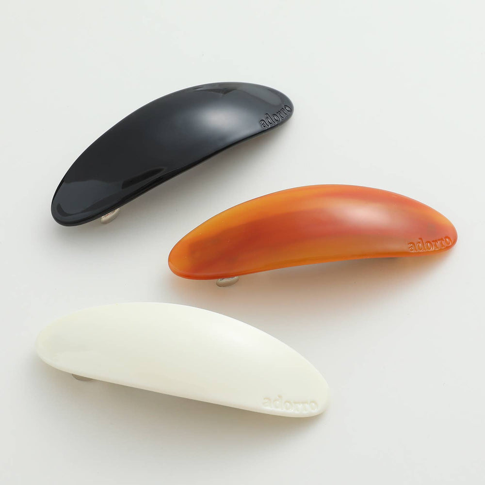 Charlotte | Classic Curved French Barrette - Echo Market