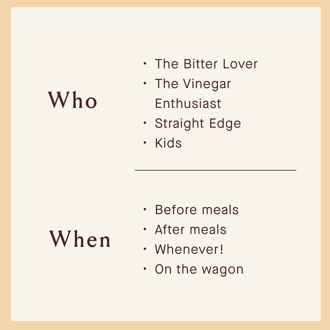 Cider Vinegar Bitters - Echo Market