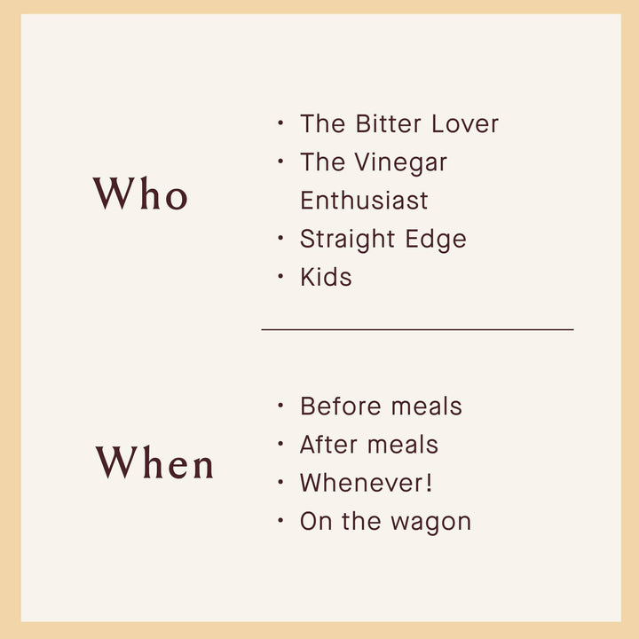 Cider Vinegar Bitters - Echo Market