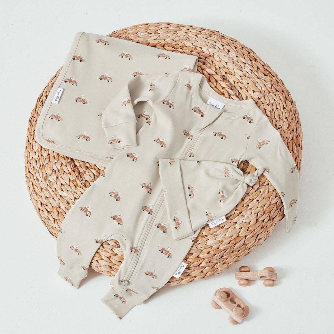 Classic Car Organic Cotton Baby Wrap - Echo Market