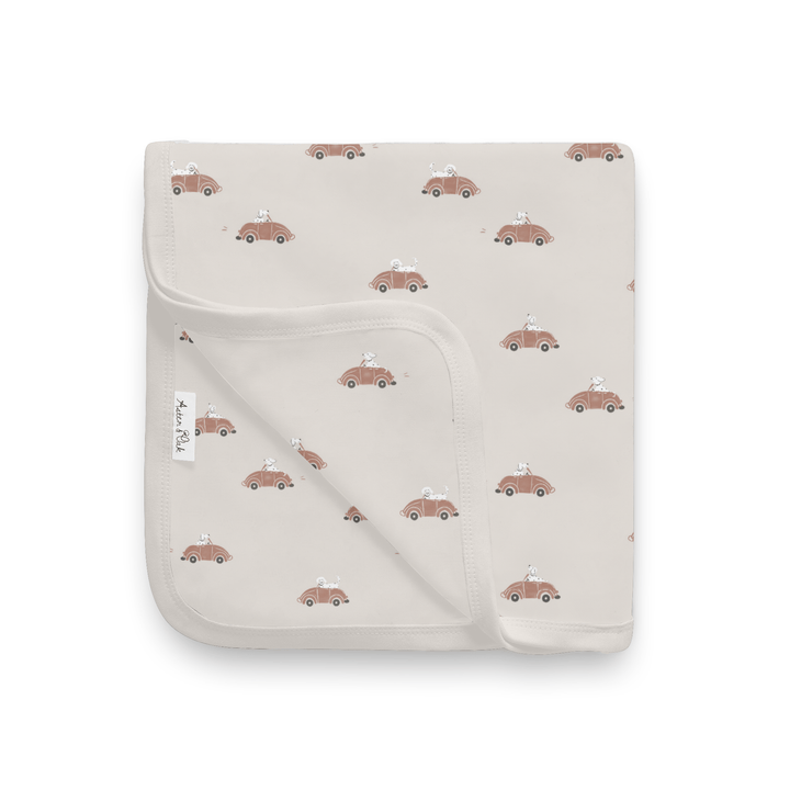 Classic Car Organic Cotton Baby Wrap - Echo Market