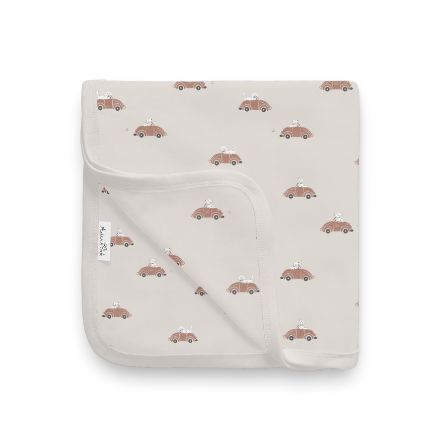 Classic Car Organic Cotton Baby Wrap - Echo Market