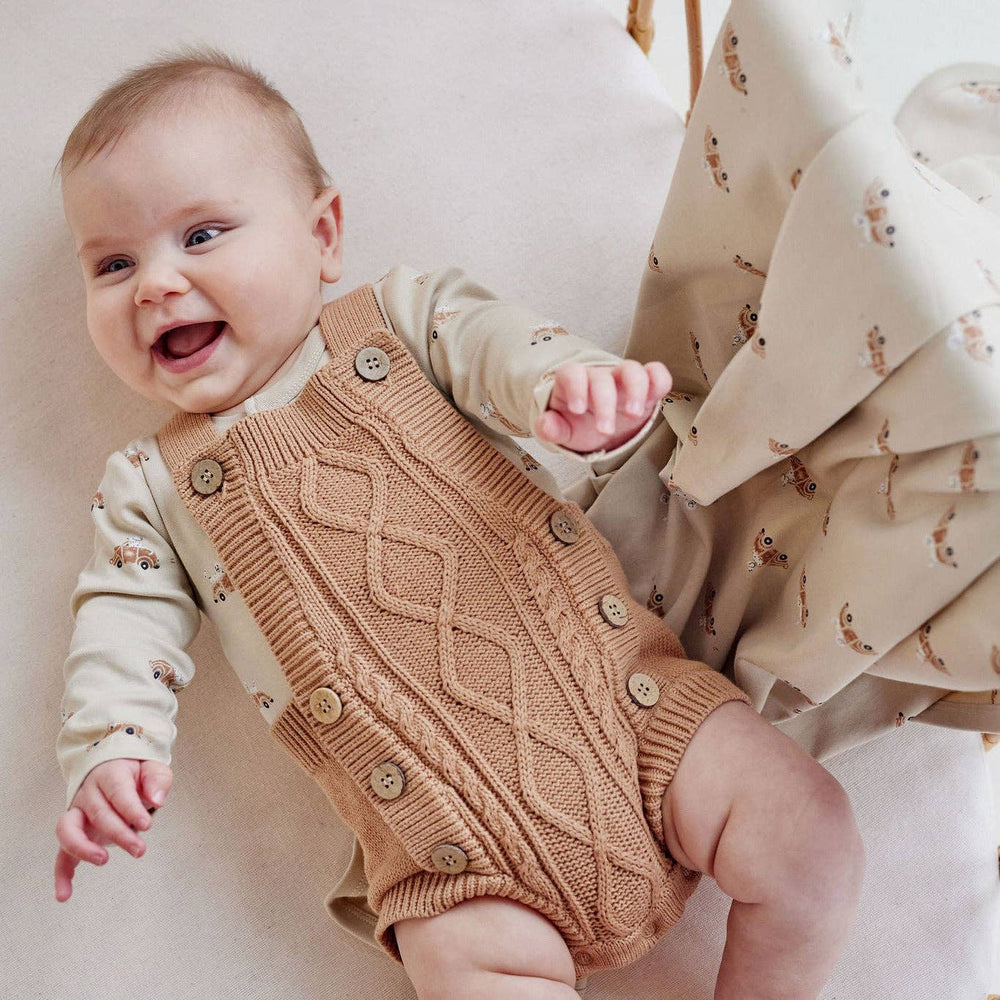 Classic Car Organic Cotton Baby Wrap - Echo Market