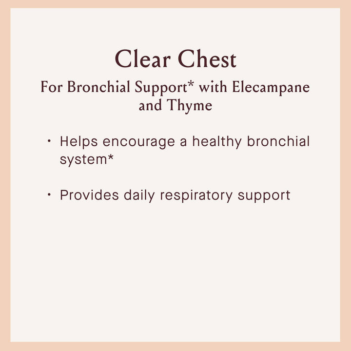 Clear Chest Syrup - Echo Market