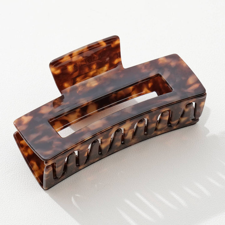 Deep Tortoise Large | Assorted Large Claw Clips - Echo Market