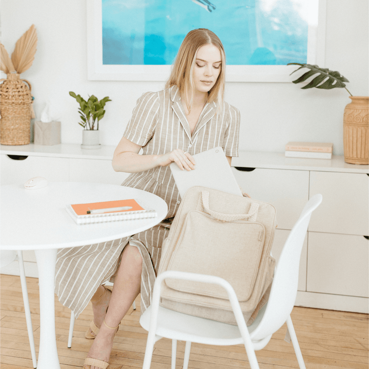 Ecru All - Day Backpack - Echo Market