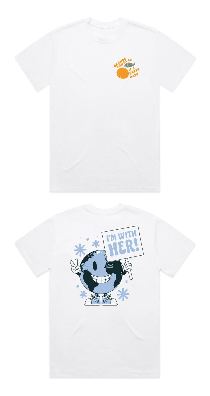 "I'm With Her" | Earth Day 2025 Graphic Tee - Echo Market