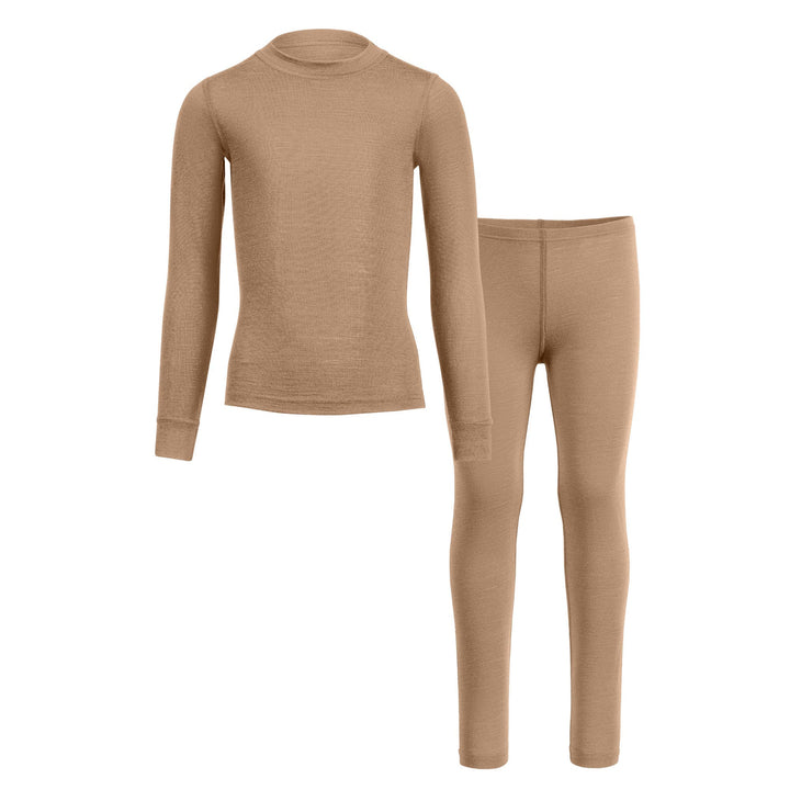 Kids' Long Sleeve Merino Wool Set - Echo Market