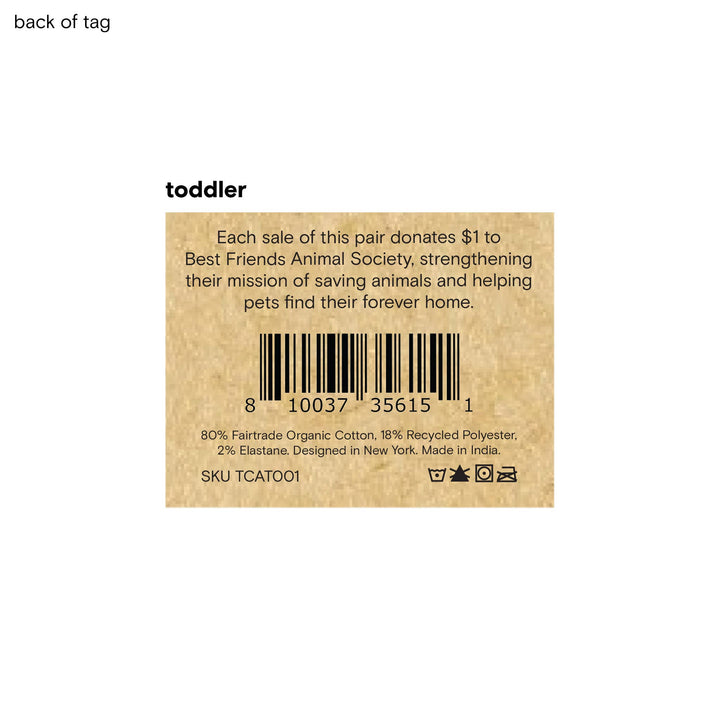 Kids Socks that Save Cats | Prancing Paws - Echo Market