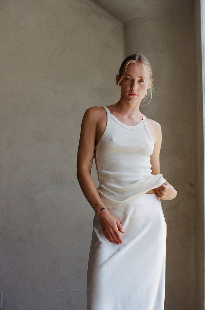 Knit Organic Cotton Tank Top - Echo Market