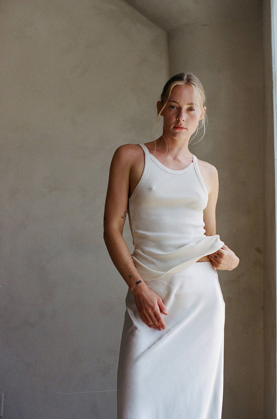 Knit Organic Cotton Tank Top - Echo Market
