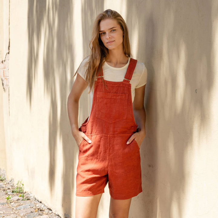 Linen Romper Nino - Echo Market