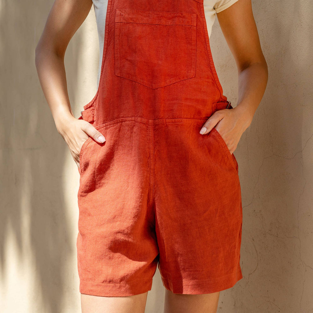 Linen Romper Nino - Echo Market