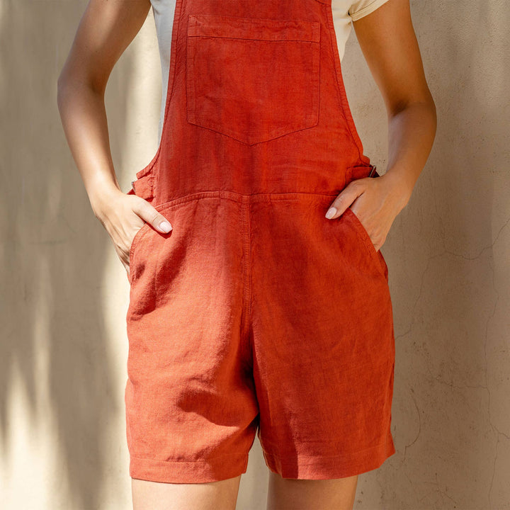 Linen Romper Nino - Echo Market