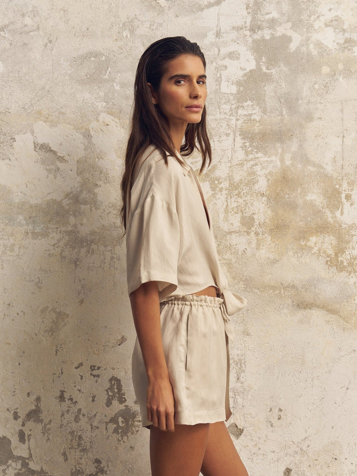 Lucid Flow Tie Shirt - Echo Market