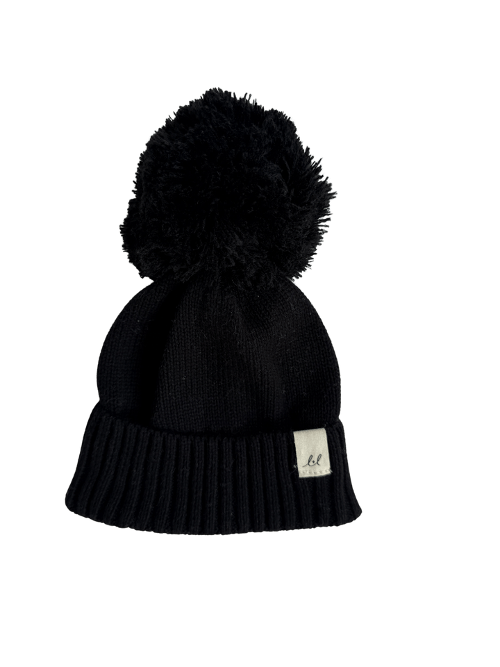 Luna + Luca Pom Beanie | Midnight - Echo Market