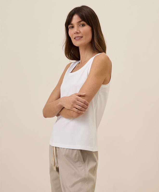 Luxe Stretch Jersey Tank - Echo Market