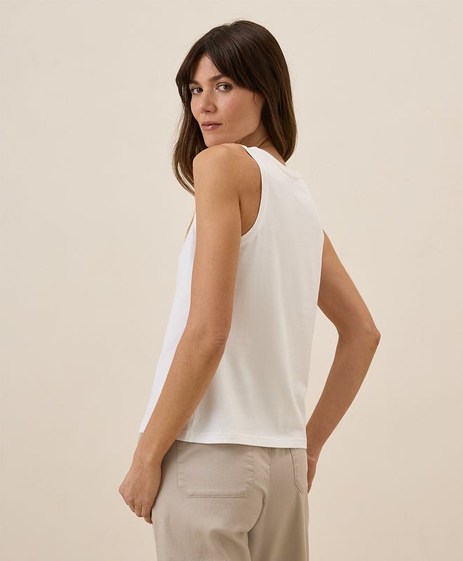 Luxe Stretch Jersey Tank - Echo Market