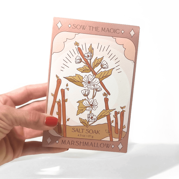 Marshmallow Tarot Bath Salt Soak - Echo Market