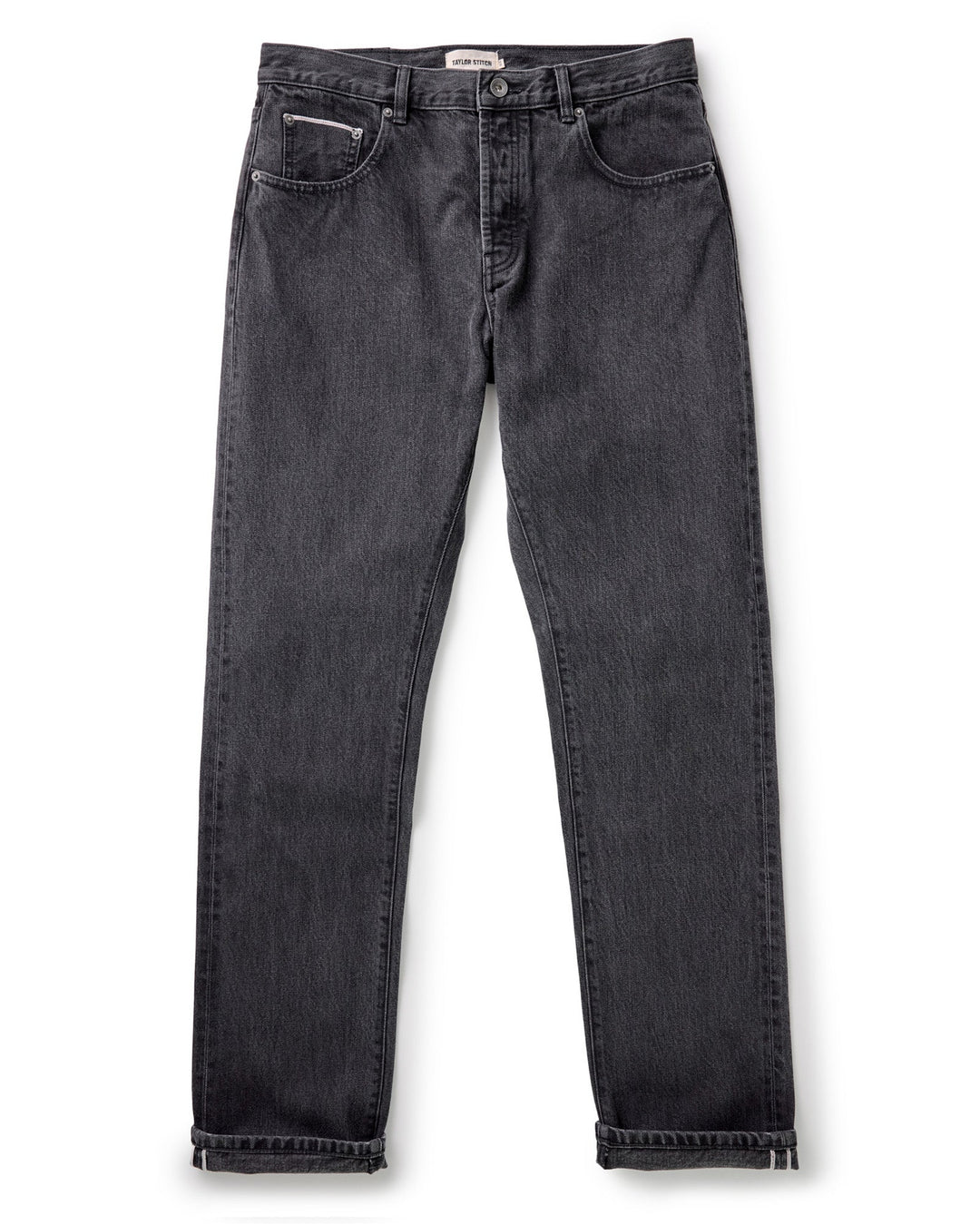 Men's The Democratic Jean | Washed Black Organic Slub Selvedge - Echo Market