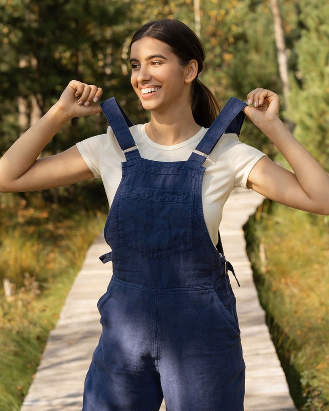 Organic 100% Linen Jumpsuit - Echo Market
