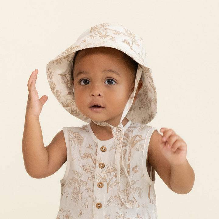 Organic Cotton Bucket Sun Hat - Echo Market