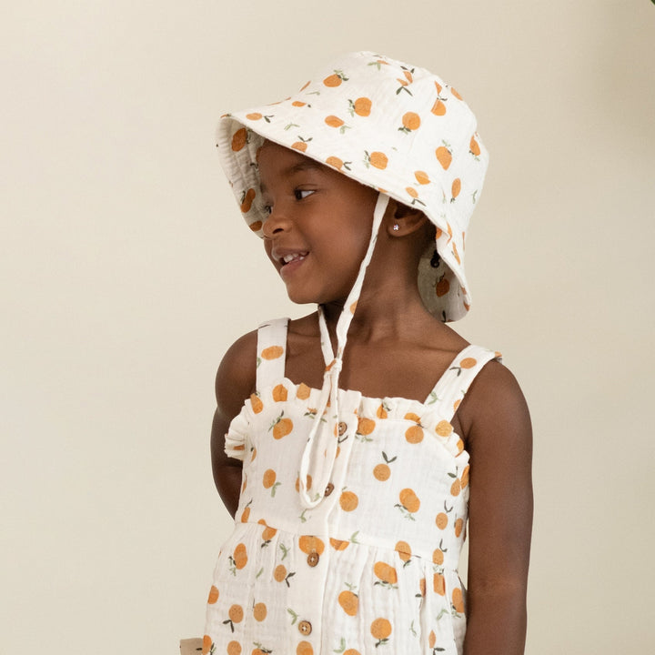 Organic Cotton Bucket Sun Hat - Echo Market