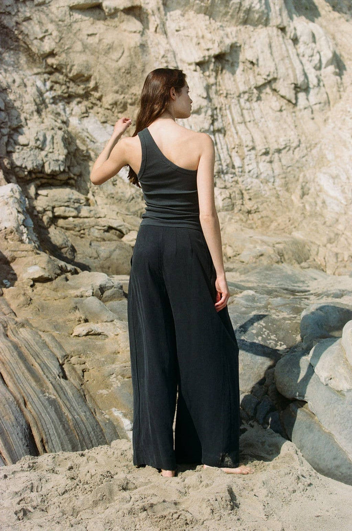 Organic Cotton One Shoulder Top - Echo Market