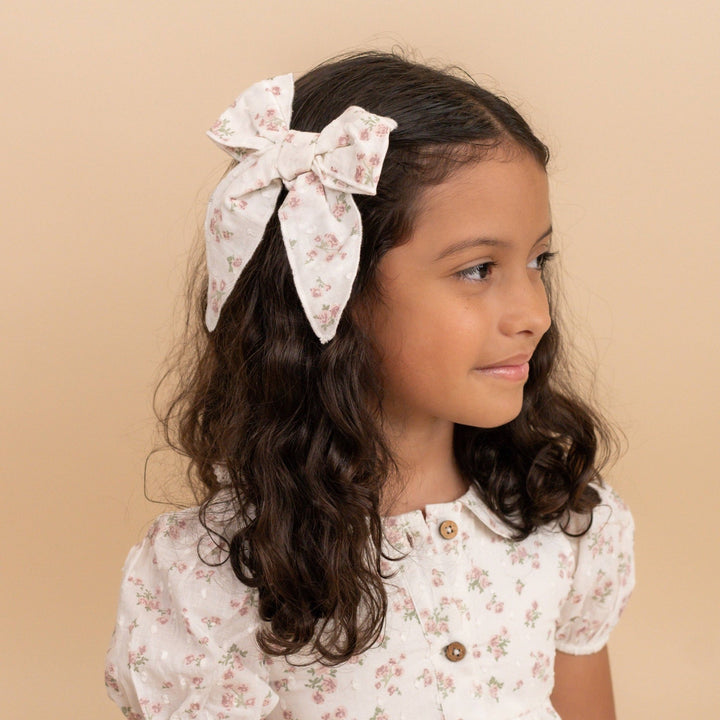 Organic Hair Bow Clip - Echo Market