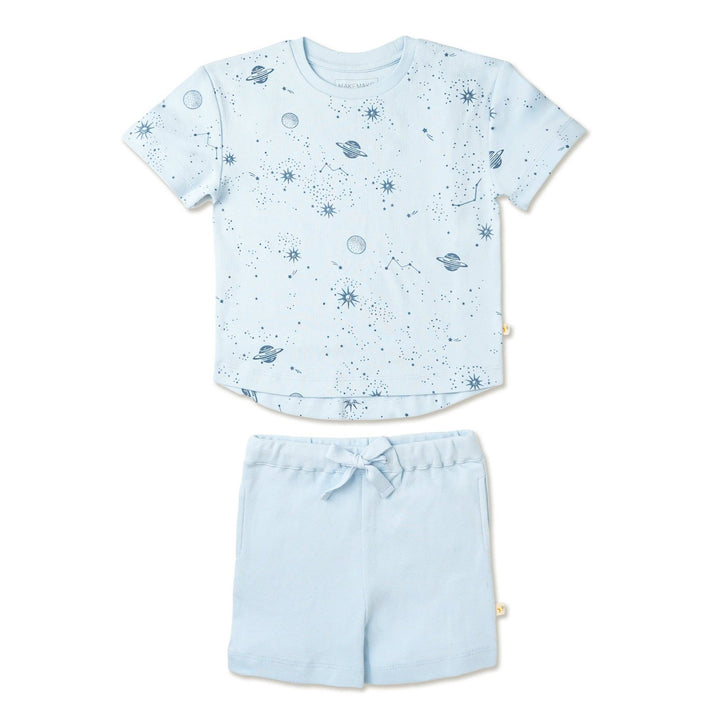 Organic Relaxed Tee & Shorts Set - Echo Market