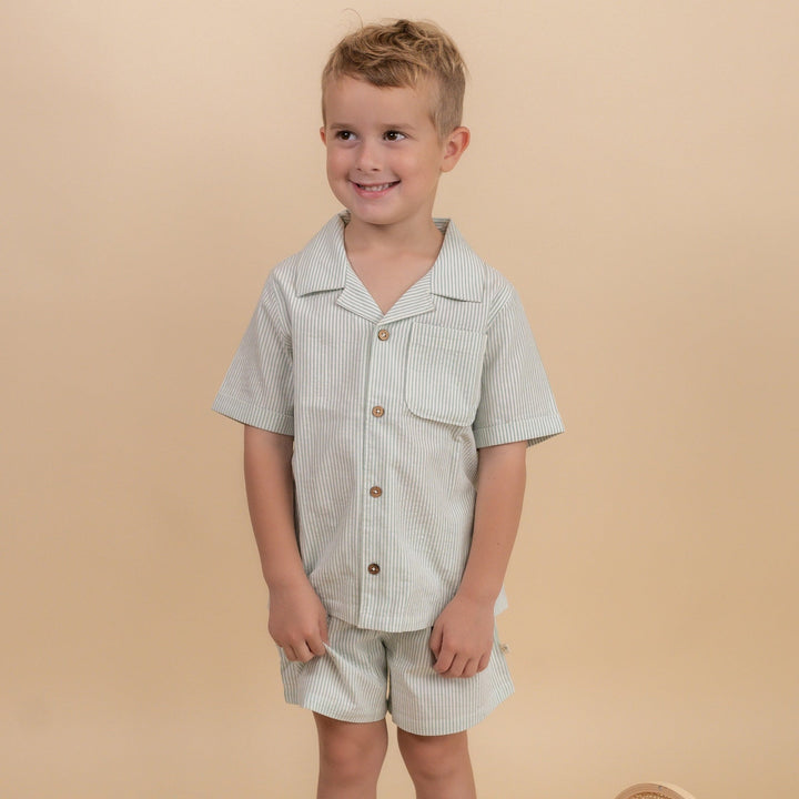 Organic Shirt & Shorts Set - Echo Market