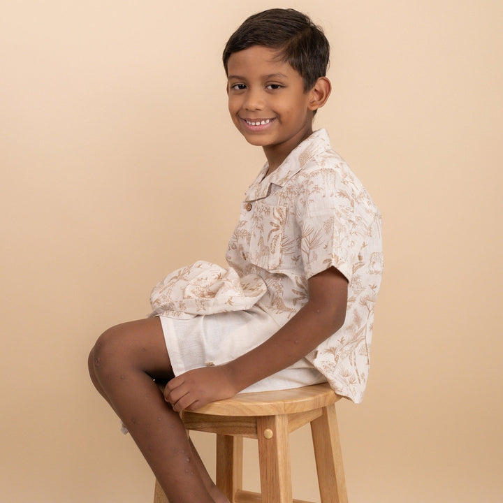 Organic Shirt & Shorts Set - Echo Market