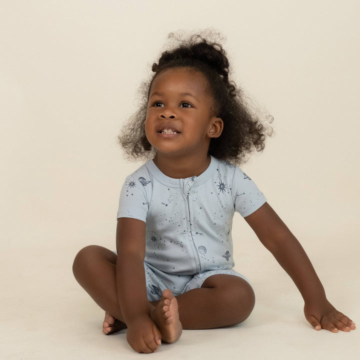 Organic Short Zip Romper - Echo Market