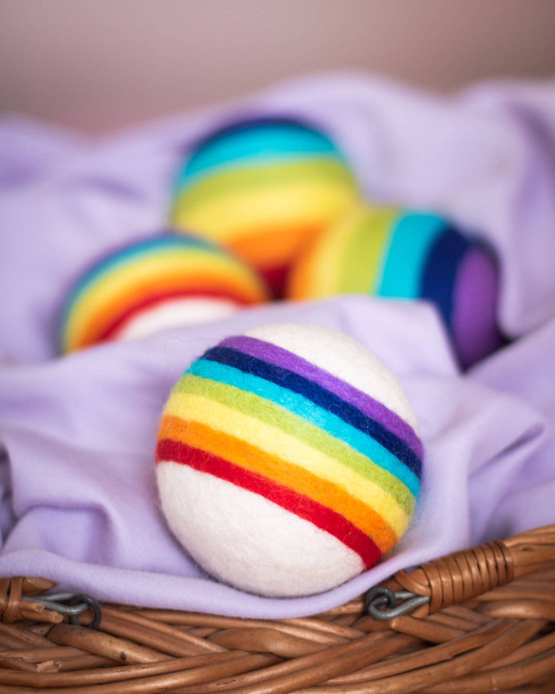 Rainbow Eco Wool Dryer Balls - Echo Market