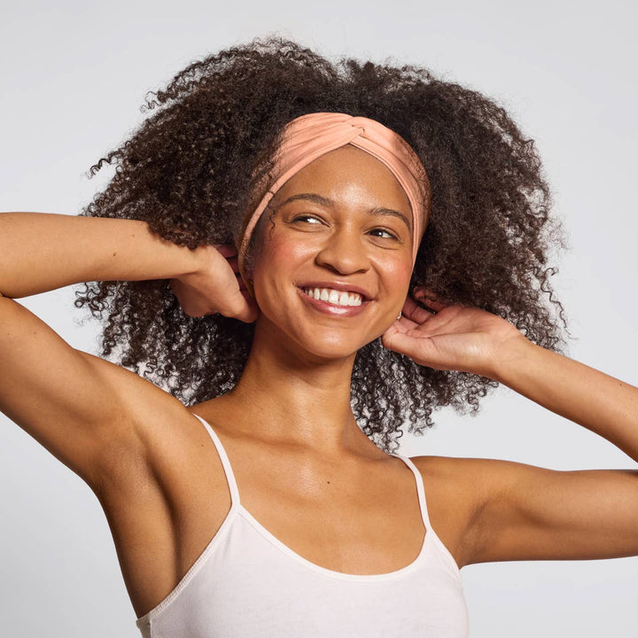 Recycled Fabric Wide Twist Headbands | 2pc Set - Echo Market