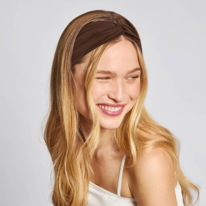 Recycled Fabric Wide Twist Headbands | 2pc Set - Echo Market