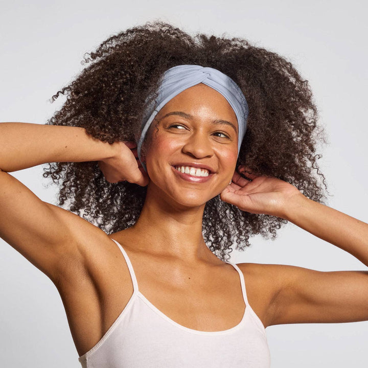 Recycled Fabric Wide Twist Headbands | 2pc Set - Echo Market