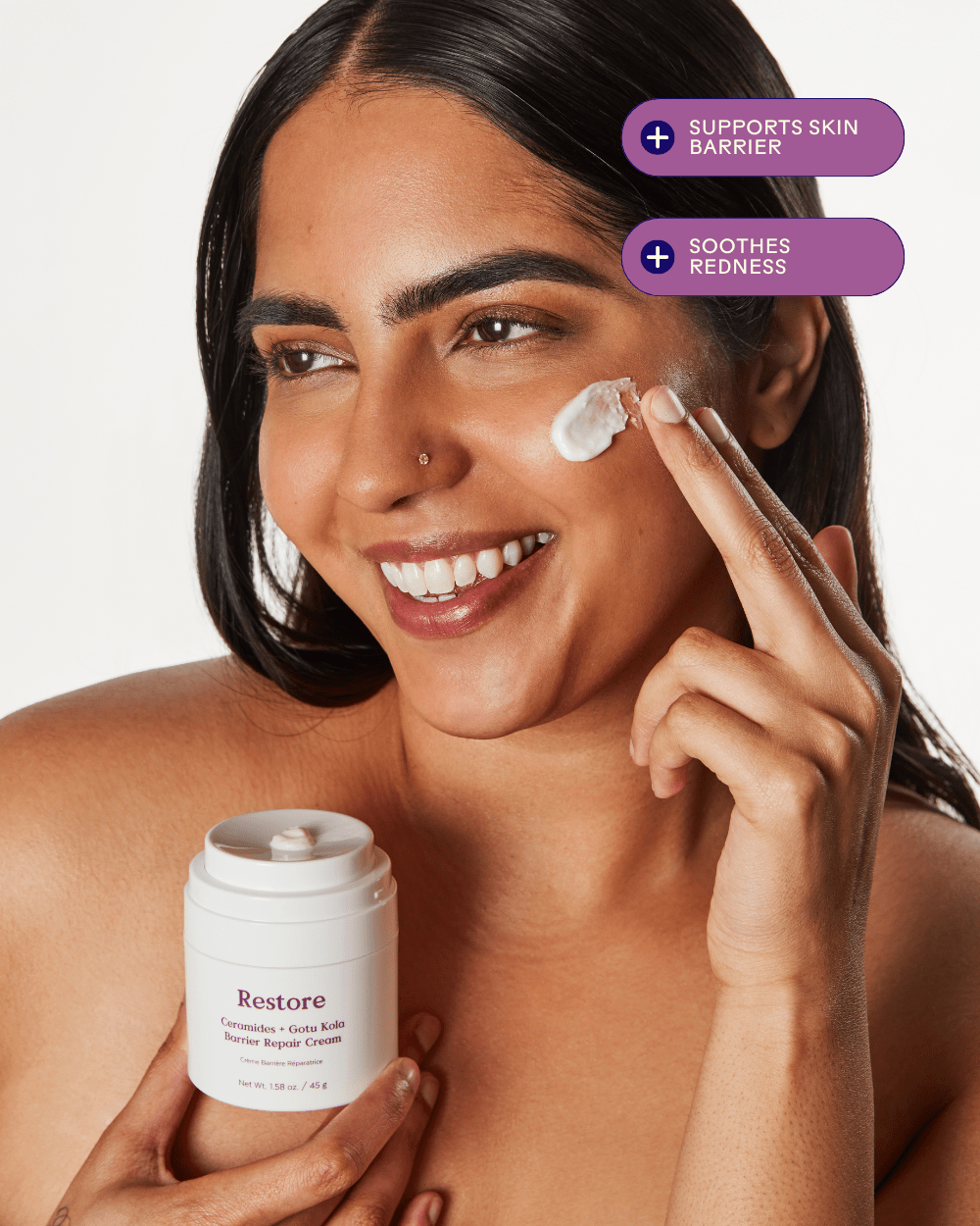 Restore Ceramides & Gotu Kola Barrier Repair Cream - Echo Market