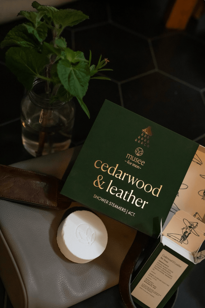 Shower Steamers | Cedarwood & Leather - Echo Market