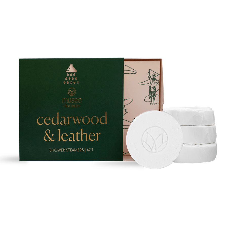 Shower Steamers | Cedarwood & Leather - Echo Market