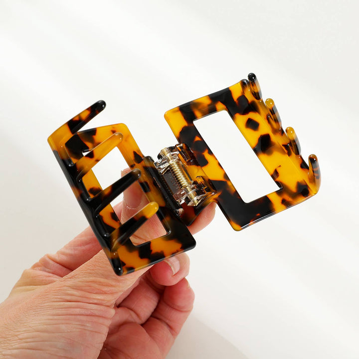 Simone | Classic Small Square Claw Clip - Echo Market